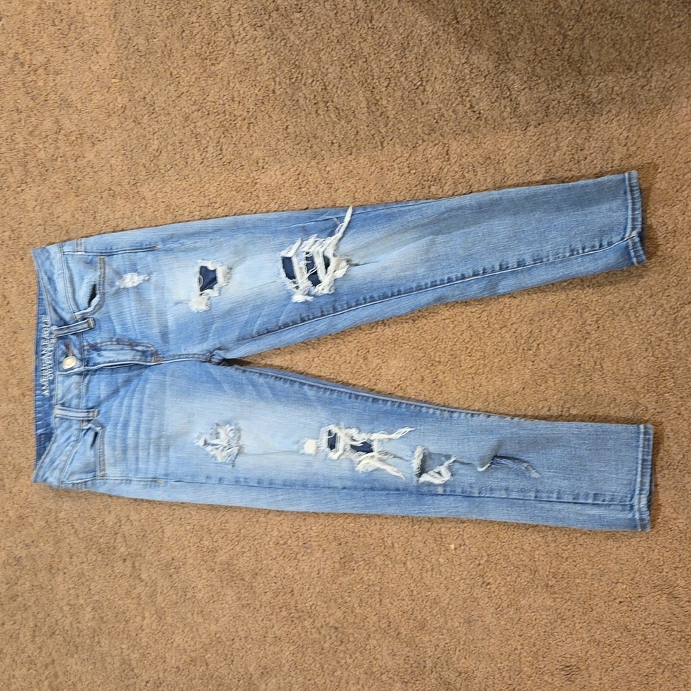 American Eagle Cropped Jegging-size 2